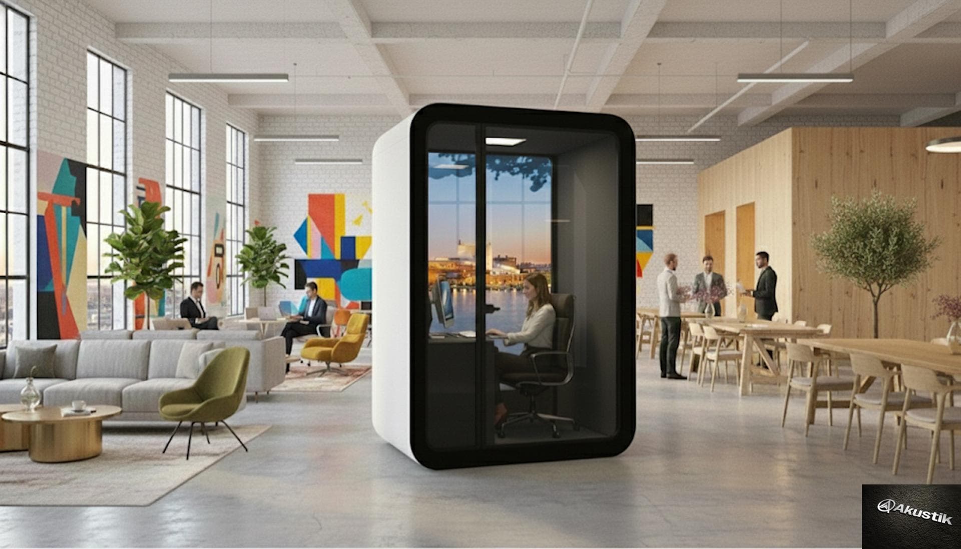 Oslo meeting phone booth for 1-2 people